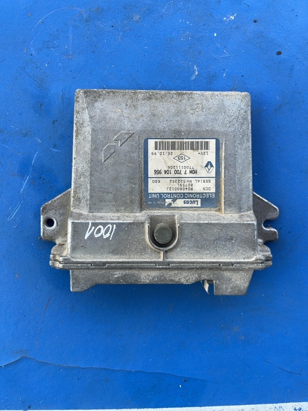 Calculator ECU – Renault Kangoo 1 generation [1998 – 2003] Minivan 1.9 D MT (65 hp)