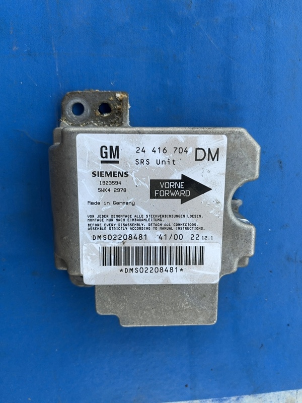 Modul airbag – Opel Zafira A [1999 – 2003] Minivan 5-doors 2.0 DTI MT (100 hp)