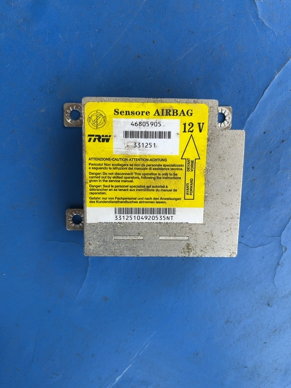 Modul airbag – Fiat Punto 2 generation [1999 – 2003] Hatchback 5-doors 1.2 MT (80 hp)