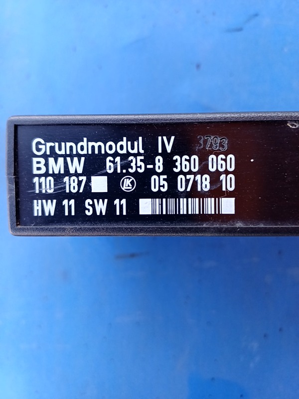 Modul comfort – BMW 3 Series E36 [1990 – 2000] Sedan 318i MT (116 hp)