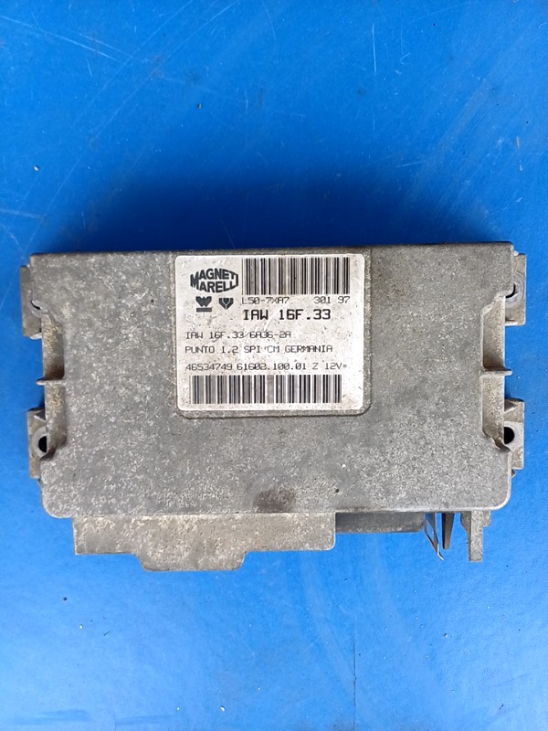 Calculator ECU – Fiat Punto 1 generation [1993 – 1999] Hatchback 5-doors 1.2 MT (60 hp)