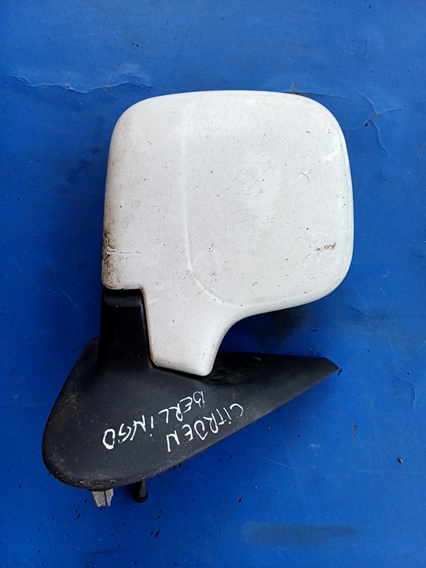 Oglindă  – Culoare: Alb, Parte montare: Dreapta  – Citroen Berlingo 1 generation [1996 – 2002]