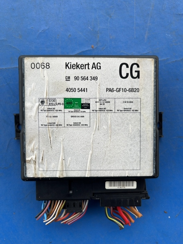 Modul comfort – Opel Vectra B [1995 – 1999] Sedan 4-doors 1.6 MT (101 hp)