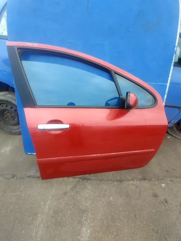 Usa față – Culoare: Vișiniu, Parte montare: Dreapta  – Peugeot 307 1 generation [2001 – 2005] wagon 2.0 HDi MT (107 hp)