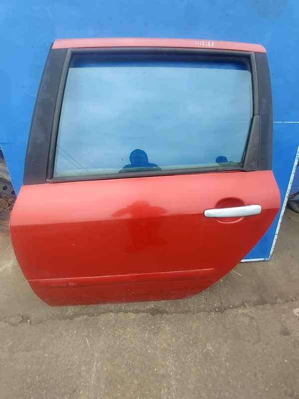Usa spate – Culoare: Vișiniu, Parte montare: Stânga  – Peugeot 307 1 generation [2001 – 2005] wagon 2.0 HDi MT (107 hp)