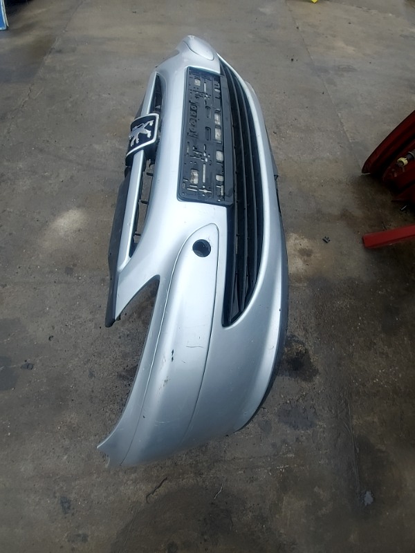 Bară protecție  – Culoare: Gri, Parte montare: Față – Peugeot 307 1 generation [restyling] [2005 – 2008] wagon 2.0 HDi MT (136 hp)