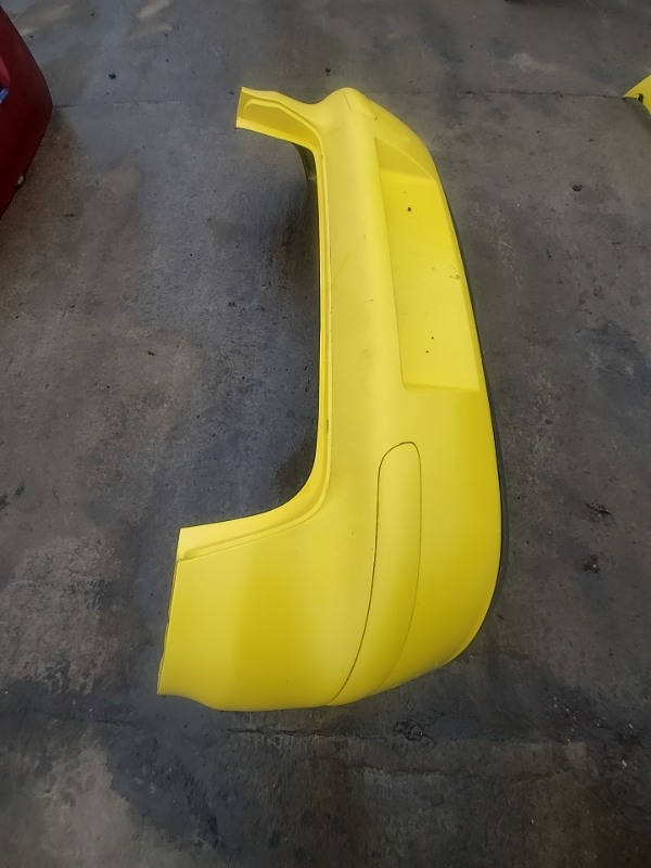 Bară protecție  – Culoare: Galben, Parte montare: Spate – SEAT Ibiza 3 generation [2002 – 2006] Hatchback 5-doors 1.4 MT (75 hp)