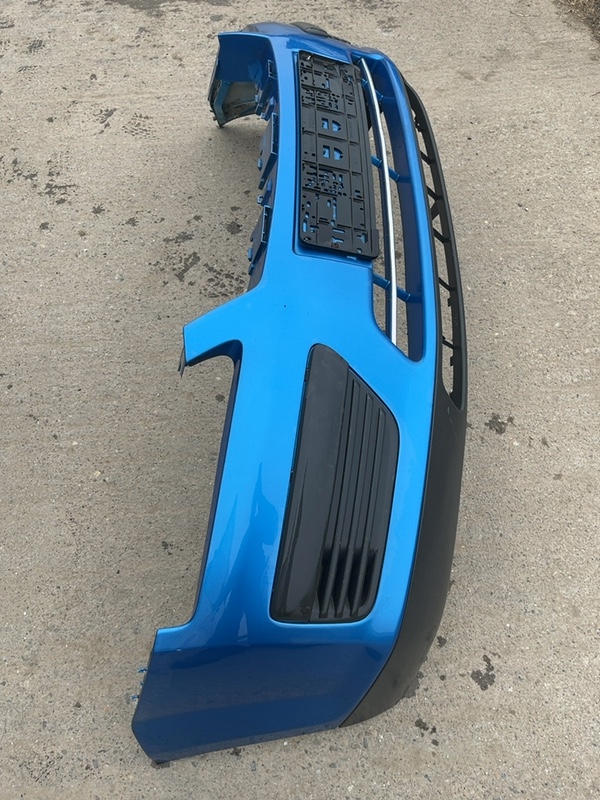 Bară protecție  – Culoare: Albastru , Parte montare: Față – Ford Focus 2 generation [2004 – 2008] wagon 5-doors 1.6 TDCi MT (109 hp)