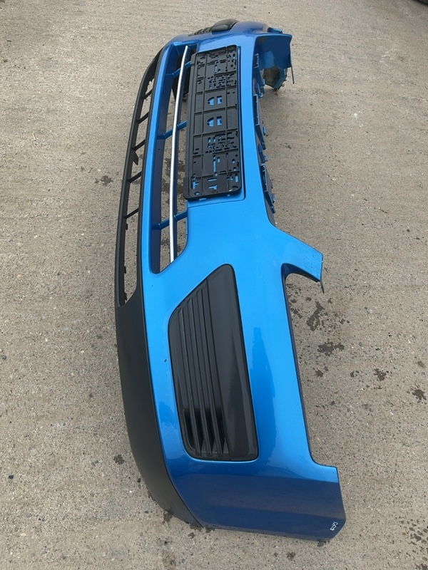 Bară protecție  – Culoare: Albastru , Parte montare: Față – Ford Focus 2 generation [2004 – 2008] wagon 5-doors 1.6 TDCi MT (109 hp)