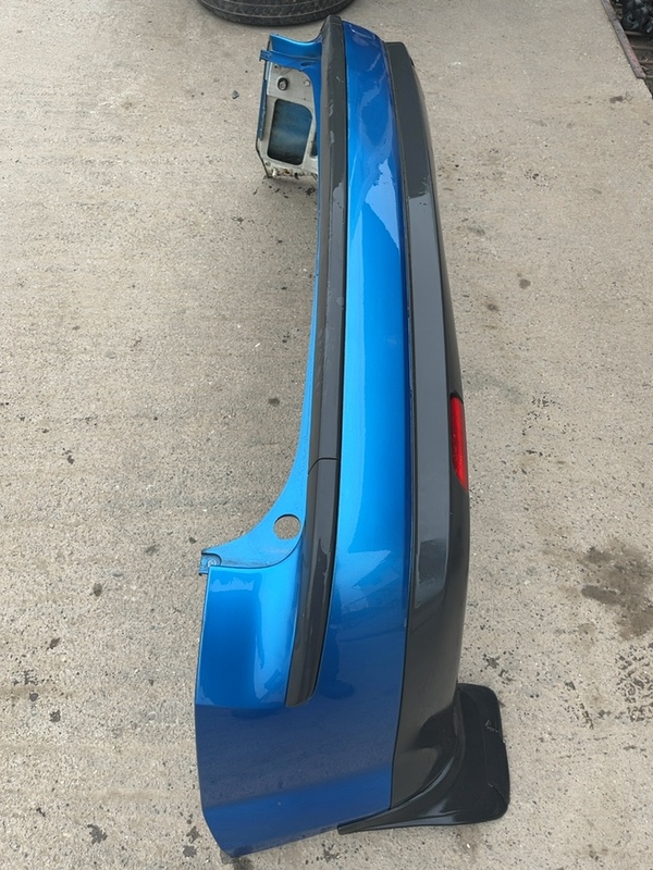 Bară protecție  – Culoare: Albastru , Parte montare: Spate – Ford Focus 2 generation [2004 – 2008] wagon 5-doors 1.6 TDCi MT (109 hp)