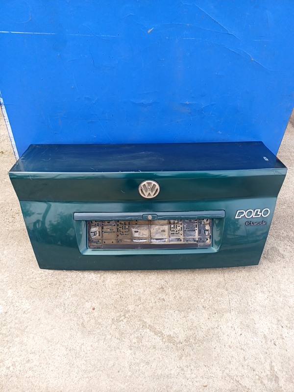 Capotă portbagaj – Culoare: Verde  – Volkswagen Polo 3 generation [1994 – 2001] Classic Sedan 1.4 MT (60 hp)