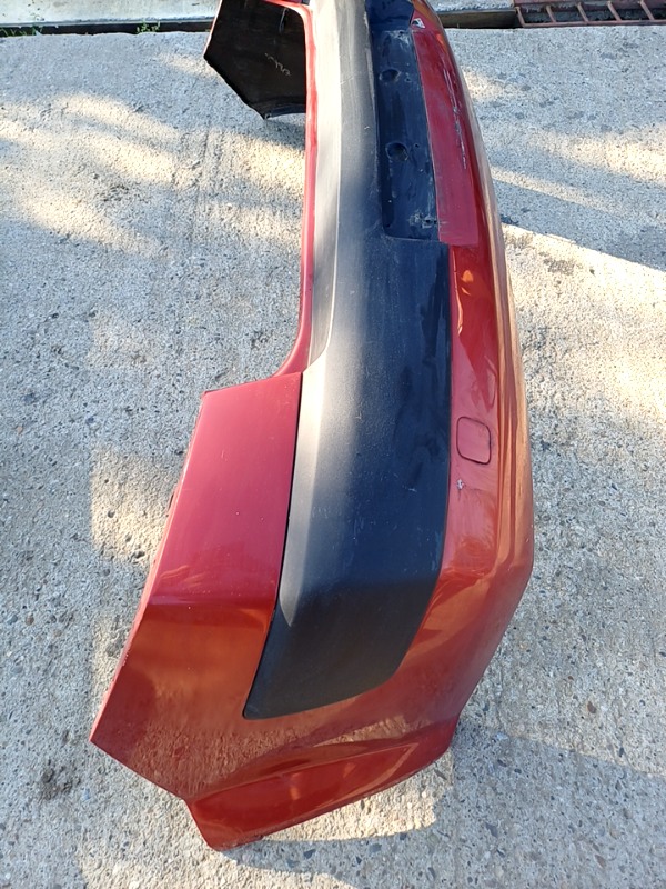 Bară protecție  – Culoare: Roșu, Parte montare: Spate – Renault Megane 2 generation [2002 – 2006] Sedan 1.5 dCi MT (82 hp)