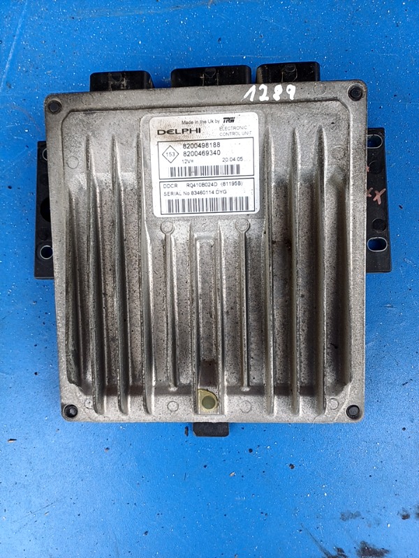 Calculator ECU – Renault Megane 2 generation [2002 – 2006] Sedan 1.5 dCi MT (82 hp)