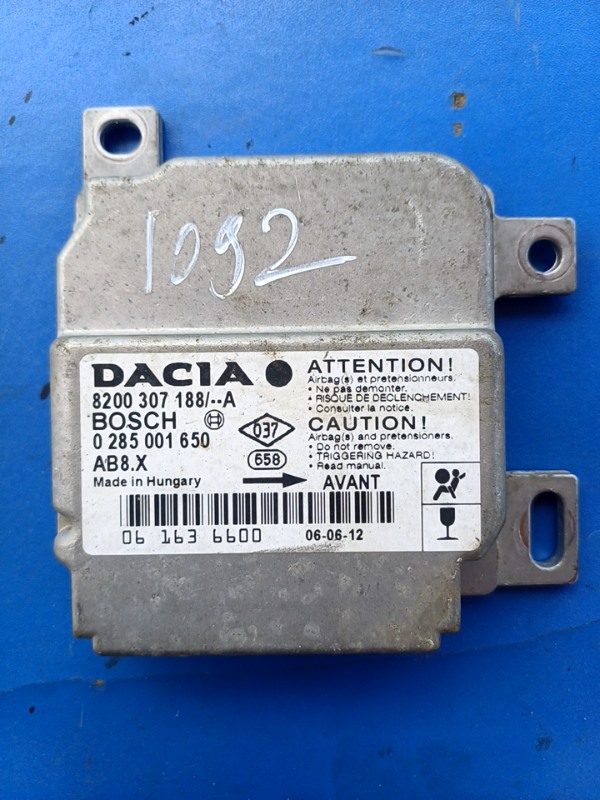 Modul airbag – Dacia Logan 1 generation [2004 – 2008] Sedan 1.4 MT (75 hp)