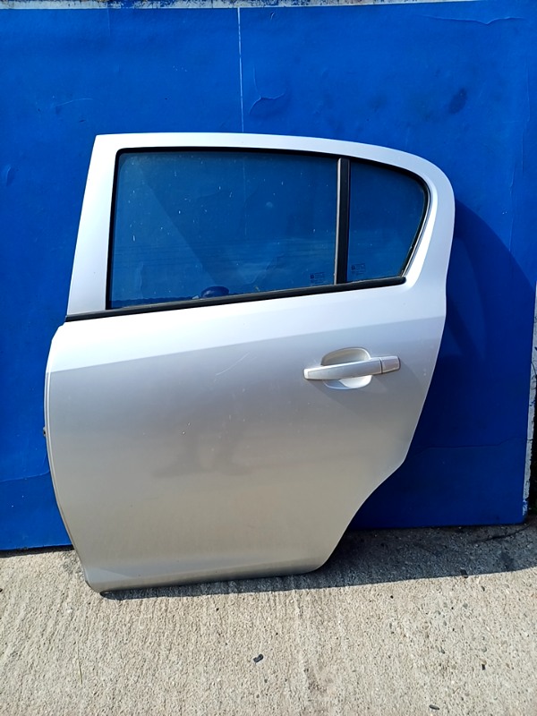 Usa spate – Culoare: Gri, Parte montare: Stânga  – Opel Corsa D [2006 – 2011] Hatchback 5-doors 1.2 MT (80 hp)