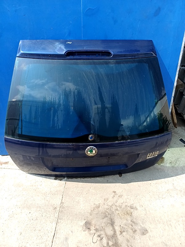 Haion – Culoare: Albastru  – Skoda Fabia 1 generation [restyling] [2004 – 2007] wagon 5 doors 1.4 MT (80 hp)