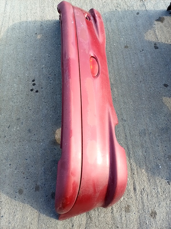 Bară protecție  – Culoare: Vișiniu, Parte montare: Spate – Peugeot 206 1 generation [1998 – 2003] Hatchback 3-doors 1.4 MT (75 hp)