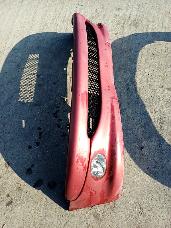 Bară protecție  – Culoare: Vișiniu, Parte montare: Față – Peugeot 206 1 generation [1998 – 2003] Hatchback 3-doors 1.4 MT (75 hp)