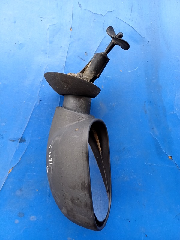 Oglindă  – Culoare: Negru, Parte montare: Stânga – Dacia Logan 1 generation [2004 – 2008] Sedan 1.4 MT (75 hp)