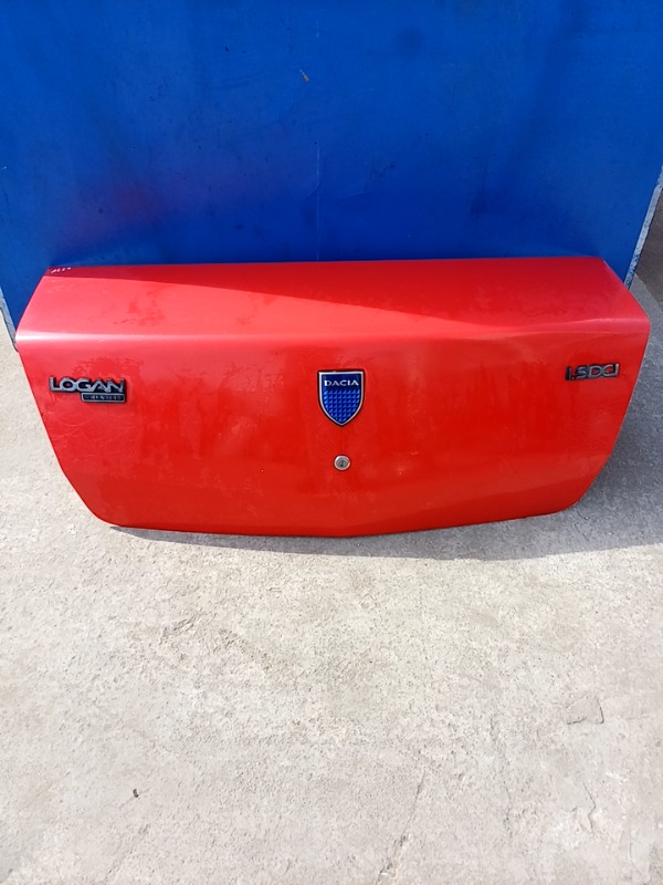 Capotă portbagaj – Culoare: Roșu – Dacia Logan 1 generation [restyling] [2007 – 2012] Sedan