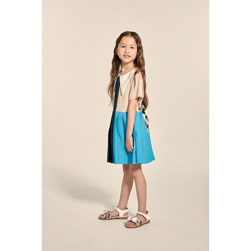 닥스키즈 DAKS KIDZ 마린배색플리츠 원피스 317998
