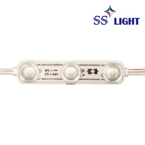 SS라이트 LED 3구모듈 1개 50개, IRGB3 0.72W RGB