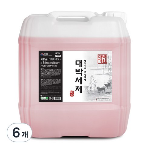 대박세제 식기세척기용 중성세제, 1개, 18.75L