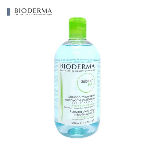 [본사정품]++바이오더마 세비엄 H2O 클렌징 워터 500ml BIODERMA Sebium 유수분밸런스클렌징 저자극클랜징 스킨케어클렌징 피지조절 수지질막보호 피부장벽강화 미셀솔루션, 3개