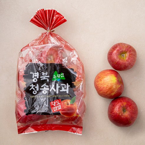 다조은 청송 주왕산 당도선별 사과, 1.5kg(6~7입), 4개