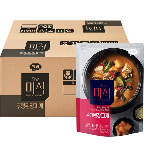 더미식 우렁 된장찌개, 350g, 10개