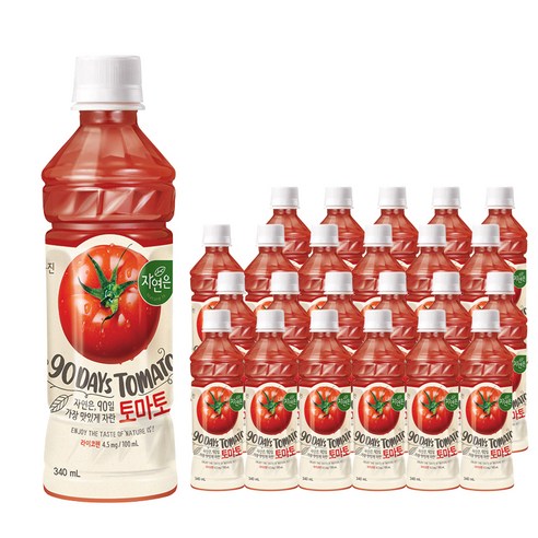 웅진 자연은 토마토, 500ml, 40개