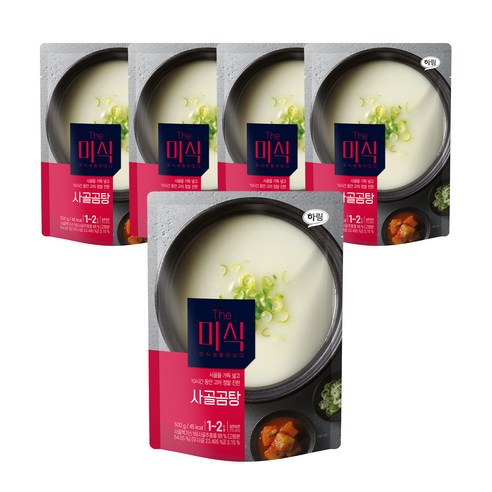 더미식 사골곰탕, 15개, 500g