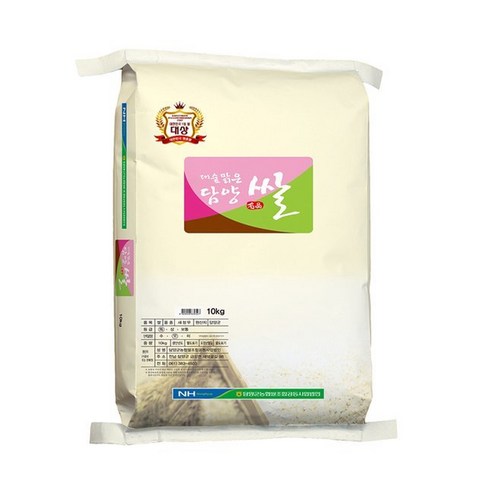 담양군농협 대숲맑은담양쌀 10kg 2023년산 햅쌀, 1개