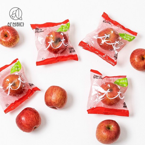 13brix 당도선별 세척사과 2kg /개별포장 낱개포장, 2kg 한입소과(13-15과)/실속형