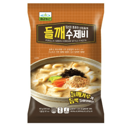 칠갑 들깨수제비 435g, 2개