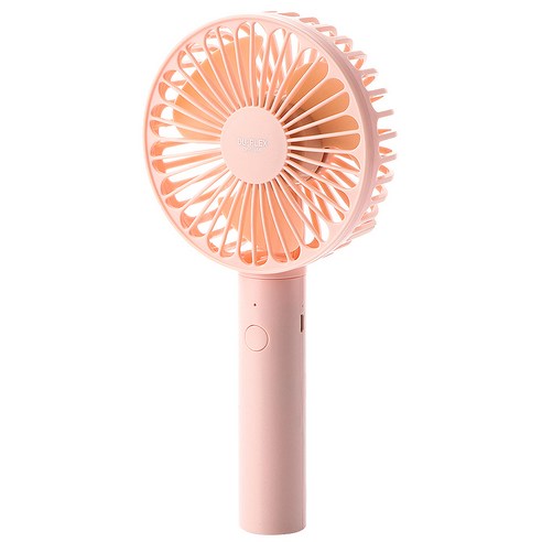 듀플렉스 미니 휴대용선풍기, DP-691MF, 핑크