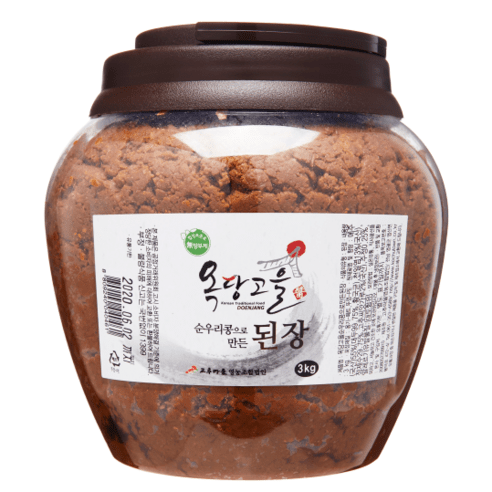 [2년숙성재래된장] 옥당고을 순우리콩으로 만든 된장, 3kg, 1개