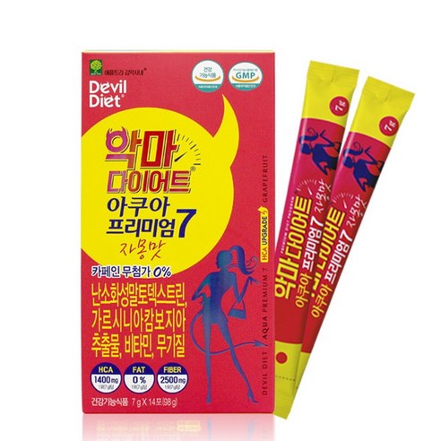 악마다이어트 자몽 식이섬유 가르시니아추출물 와일드망고 난소화성말토덱스트린 가르시니아캄보지아 씨트러스 콜라겐 무기질 10대 20대 30대 40대 50대 여성 여학생 여대생 몸짱, 3박스, 98g