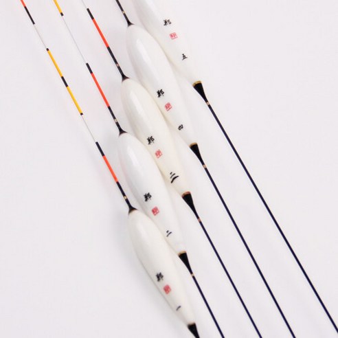 정일품 백색 고추형 편대찌 올림낚시 나노찌 민물찌, 1호(3.2g~3.3g), 1개, 1호(3.2g~3.3g)