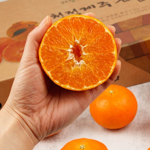 제주직송 농장에서바로 만감류, 카라향, 3kg (선물용 중대과), -