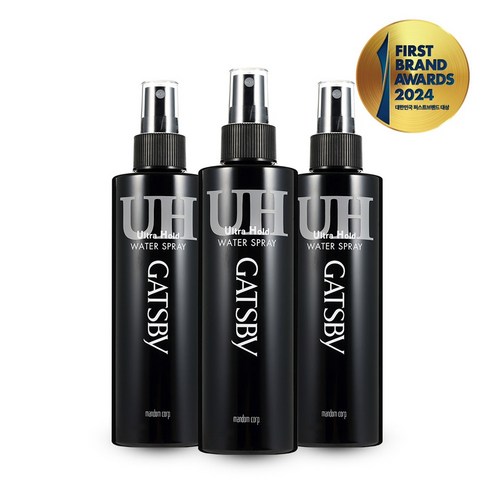 갸스비 워터 헤어스프레이 울트라 홀드, 1개, 250ml