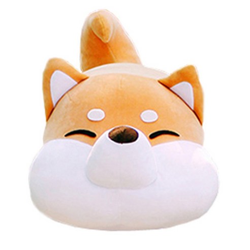 메세 모찌모찌 시바견 쿠션 인형, 35cm, 혼합색상, 1개