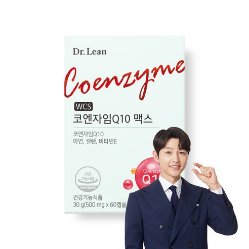 닥터린 WCS 코엔자임 Q10 맥스 30g, 60정, 3개