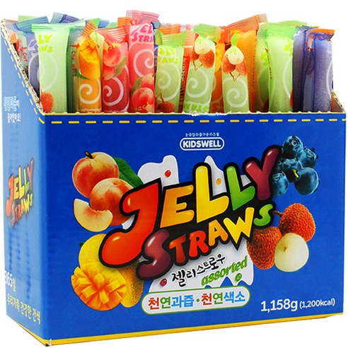 키즈웰 젤리스트로우, 1.158kg, 3개