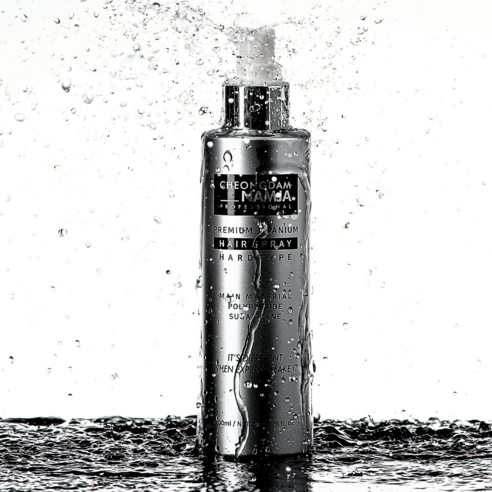 청담남자 프리미엄 티타늄 헤어 스프레이 (남녀공용), 200ml, 2개