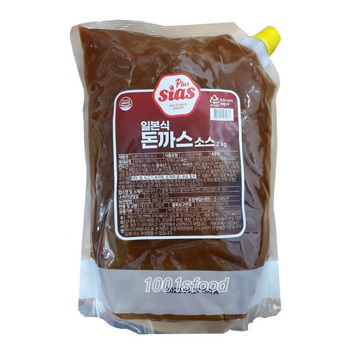 시아스플러스 일본식 돈까스소스2k, 2kg, 1개