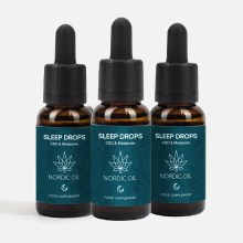 3er-Pack: CBD Schlaftropfen mit Melatonin 3er-Pack: CBD Schlaftropfen mit Melatonin