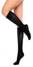 Glamory Fit 50 Extraweite Microfaser Kniestrümpfe – Black | Farbe: Black | Größe: One size Glamory Fit 50 Extraweite Microfaser Kniestrümpfe – Black | Farbe: Black | Größe: One size