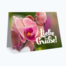 Grußkarte „Liebe Grüße“ Grußkarte „Liebe Grüße“