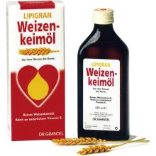 Dr. Grandel Lipigran Weizenkeimöl Aus dem Herzen des Korns. Dr. Grandel Lipigran Weizenkeimöl Aus dem Herzen des Korns.